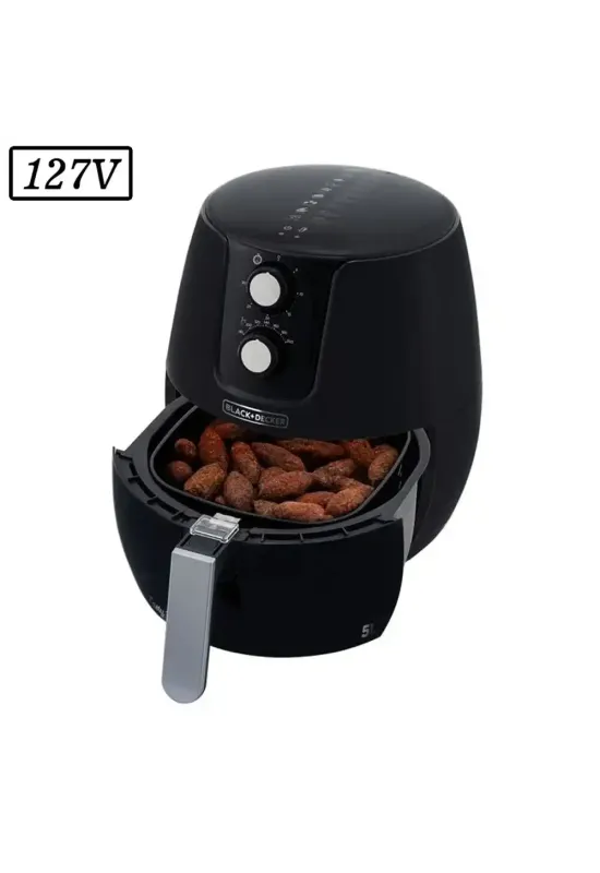 FRITADEIRA BLACK DECKER TASTY FRY AFM5 5L 1400W 127V PRETO